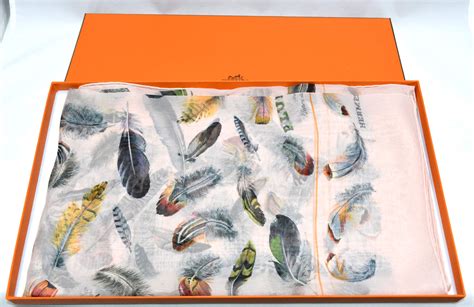 Hermes Scarf Plumes 